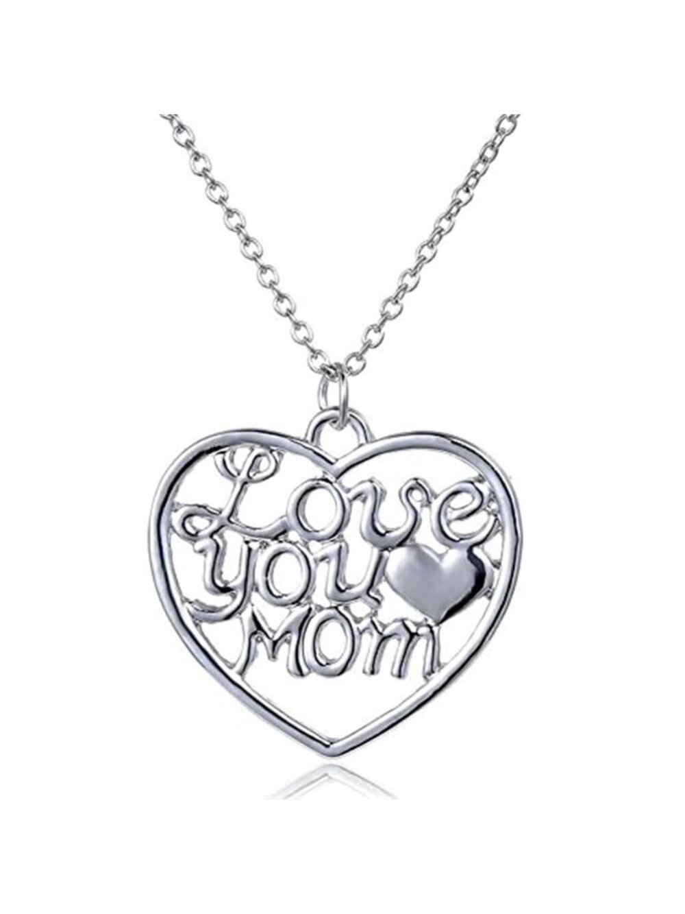 Mothers Day Gifts for Mom Mother Christmas Birthday Gifts Necklace Love You Mom